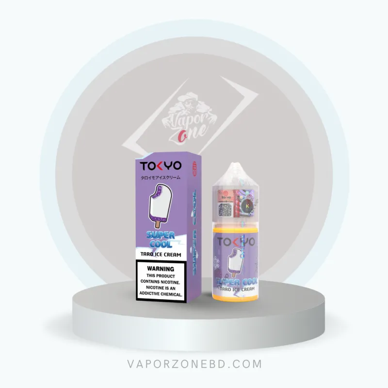 Tokyo Super Cool Taro Ice Cream Saltnic 30ml